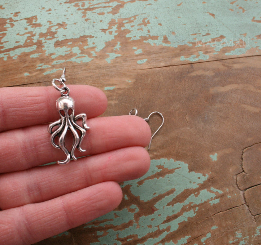 Octopus Earrings