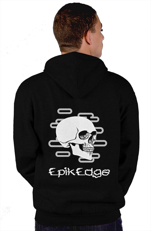Hazy Skull Hoodie - no joint