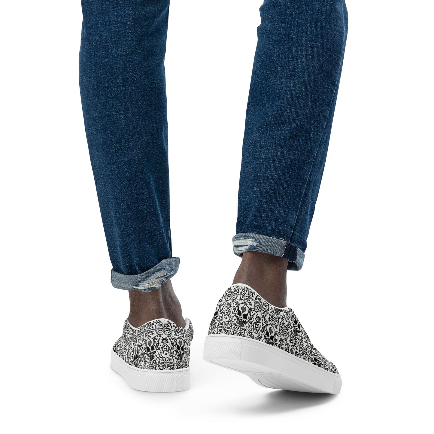 Men’s Skull Cathedral Slip-On Shoes