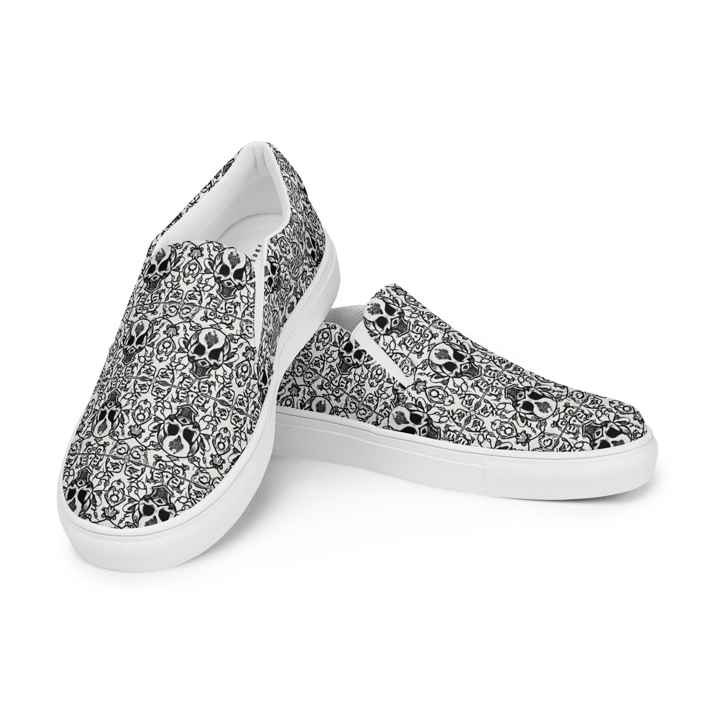 Men’s Skull Cathedral Slip-On Shoes