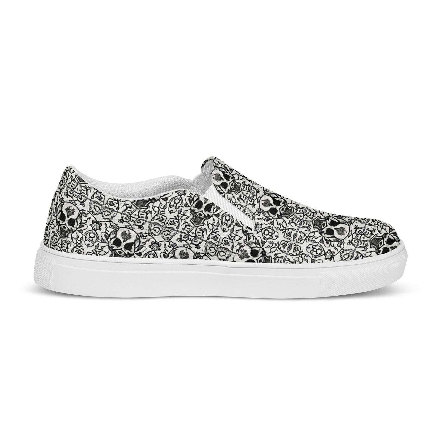 Men’s Skull Cathedral Slip-On Shoes