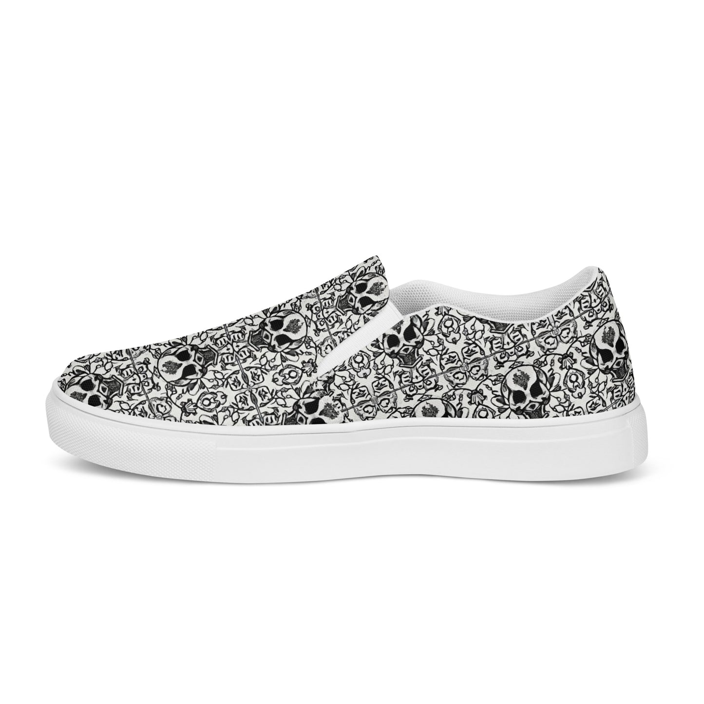 Men’s Skull Cathedral Slip-On Shoes