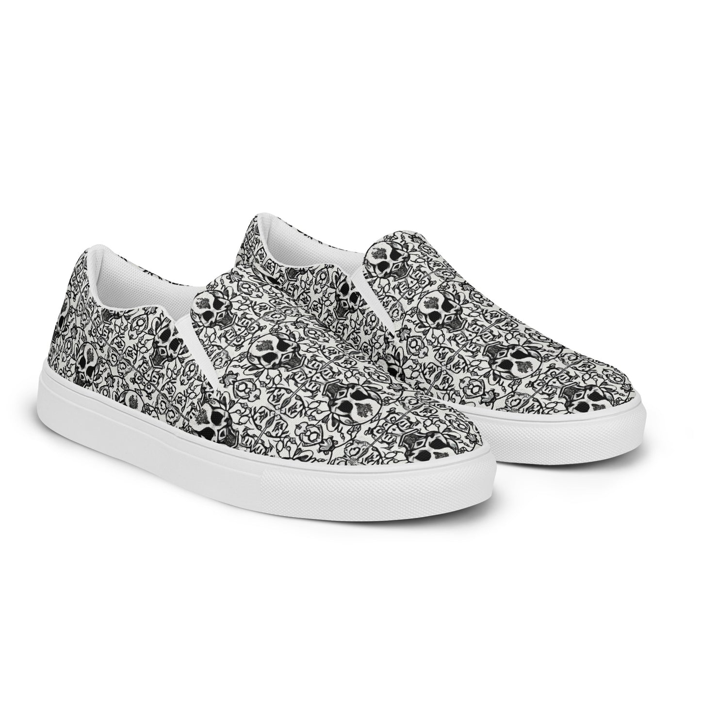 Women’s Skull Cathedral Slip-On Shoes