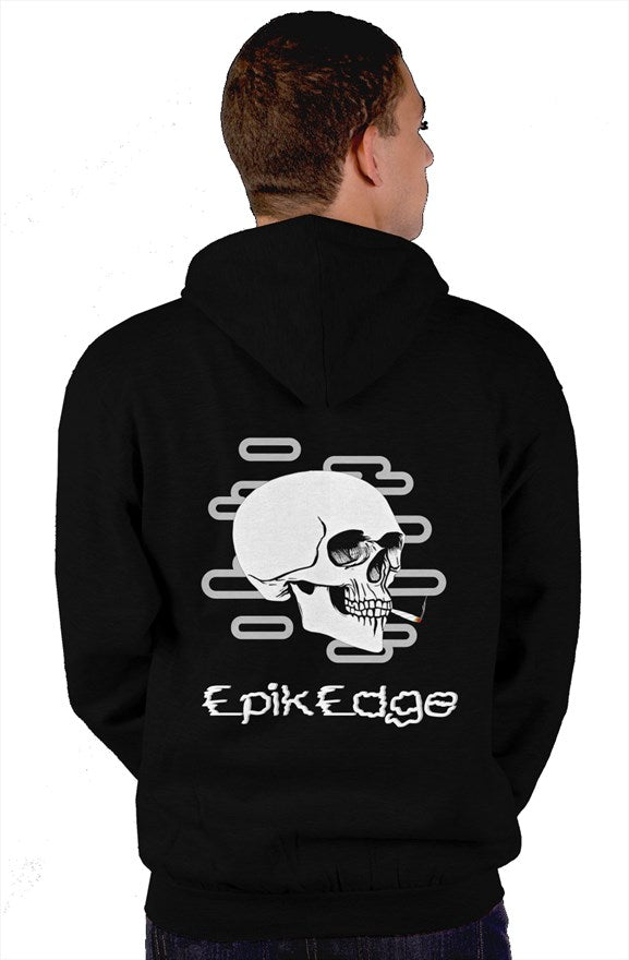Smoking Skull Hoodie