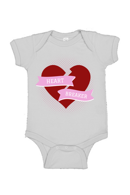 Heart Breaker Infant Bodysuit - Pink